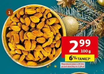 Auchan Migdały łuskane 100 g oferta