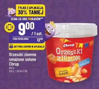 Polomarket Orzeszki ziemne smażone solone Chrup 650 g oferta