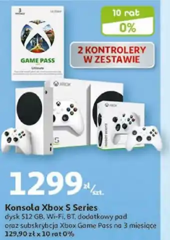 Auchan Konsola Xbox S Series oferta