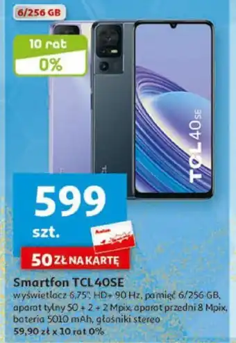 Auchan Smartfon TCL40SE oferta