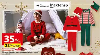 Auchan Piżama chłopięca z motywem świątecznym oferta