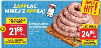Polomarket Kiełbasa surowa biała dziadkowa 1kg oferta