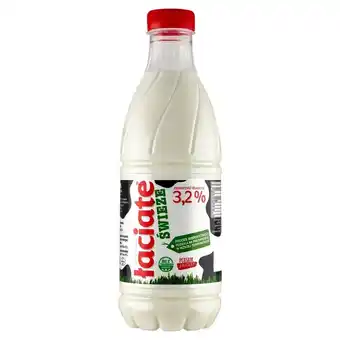 Euro Sklep Łaciate mleko świeże 3,2 % 1 l oferta