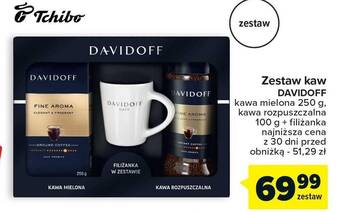 Carrefour Zestaw kaw davidoff oferta