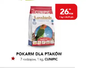 AquaelZOO Pokarm dla ptaków cunipic oferta