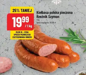 Polomarket Kiełbasa polska pieczona Rzeźnik Szymon 1kg oferta