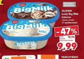 Kaufland Lody big milk oferta
