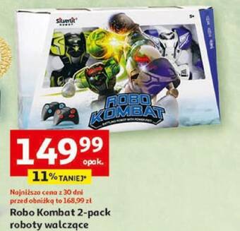 Auchan Robo Kombat 2-pack roboty walczące oferta