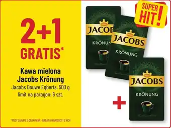 Polomarket Kawa mielona Jacobs Krönung Jacobs Douwe Egberts, 500 g oferta