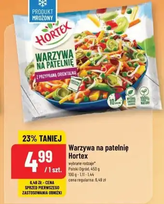 Polomarket Warzywa na patelnię Hortex 450g oferta