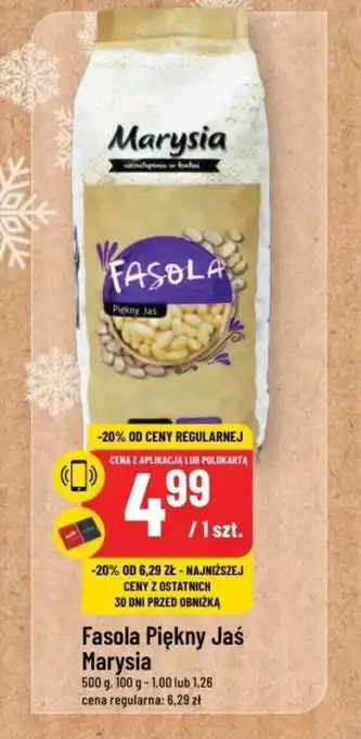 Polomarket Fasola Piękny Jaś Marysia 500g oferta