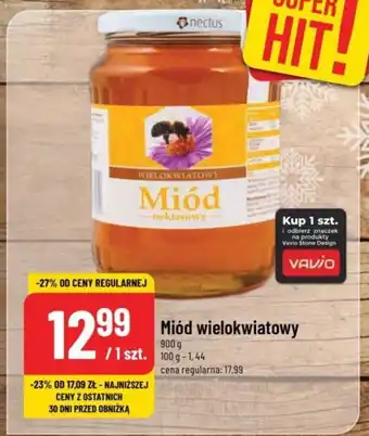 Polomarket Miód wielokwiatowy 900 g oferta