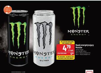 Polomarket Napój energetyzujący Monster 500 ml oferta