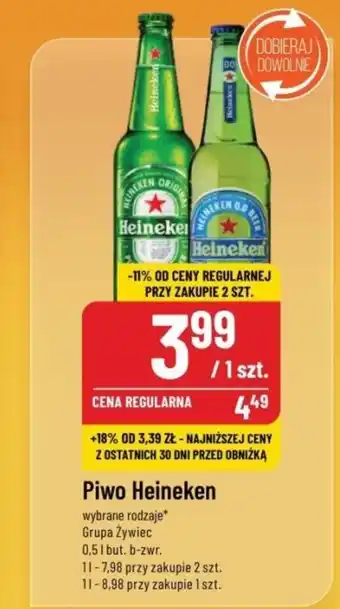 Polomarket Piwo Heineken 0,5 l oferta
