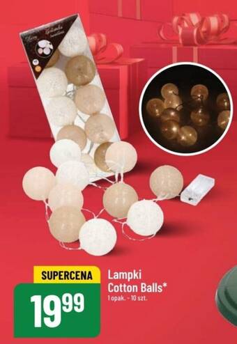 Polomarket Lampki Cotton Balls 10 szt. oferta
