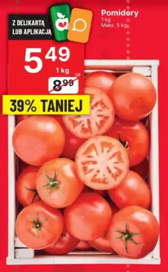 Delikatesy Centrum Pomidory 1kg oferta