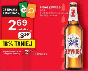 Delikatesy Centrum Piwo Żywiec 0,5l oferta