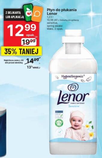 Delikatesy Centrum Płyn do płukania Lenor 1,23l oferta