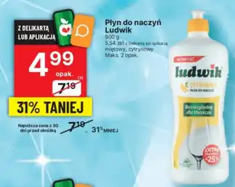 Delikatesy Centrum Płyn do naczyń Ludwik 900 g oferta