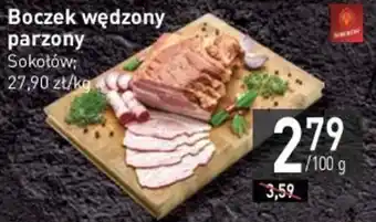 Stokrotka Boczek wędzony parzony Sokołów 100g oferta