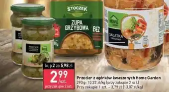 Stokrotka Przecier z ogórków kwaszonych Home Garden 290g oferta