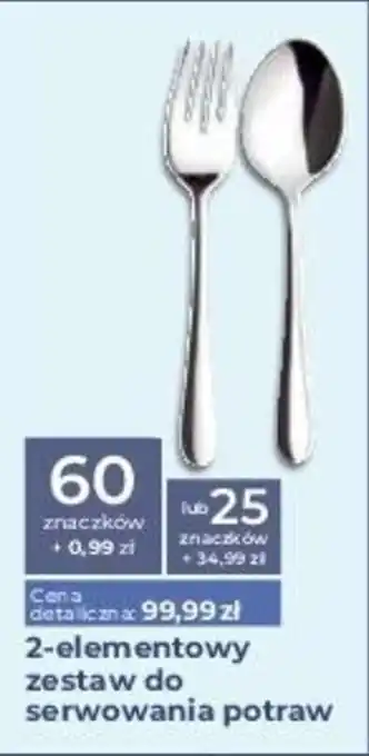 Stokrotka 2 elementowy zestaw do serwowania potraw oferta
