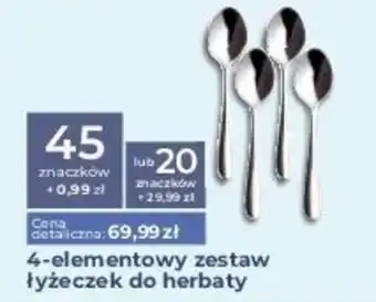 Stokrotka 4 elementowy zestaw łyżeczek do herbaty oferta
