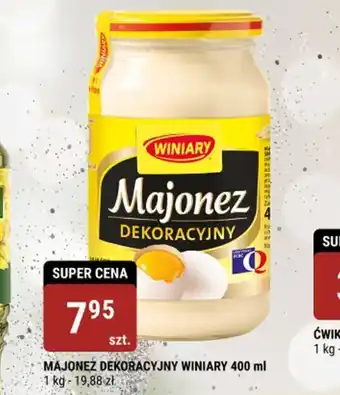 bi1 MAJONEZ DEKORACYJNY WINIARY 400 ml oferta