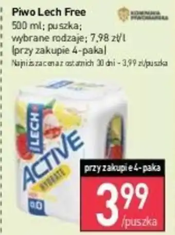 Stokrotka Piwo Lech Free 500 ml oferta