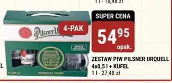 bi1 ZESTAW PIW BROWAR STAROPOLSKI 4x0,5 I + KUFEL oferta