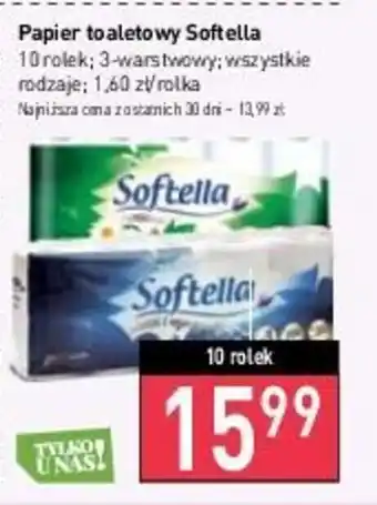 Stokrotka Papier toaletowy Softella 10 rolek oferta