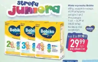 Stokrotka Mleko w proszku Bebiko 600 g oferta