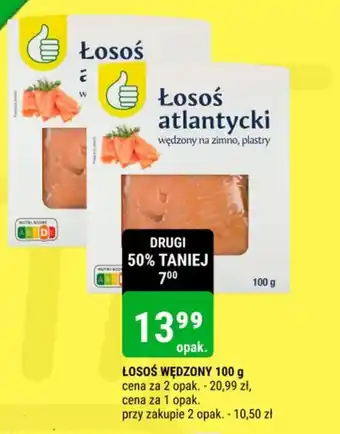 bi1 ŁOSOŚ WĘDZONY 100 g oferta