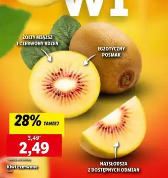 Lidl Kiwi czerwone 1 szt. oferta