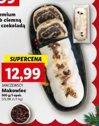 Lidl JANCZEWSCY Makowiec 500 g oferta