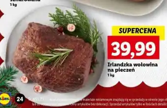 Lidl Irlandzka wołowina na pieczeń 1 kg oferta