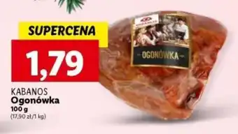 Lidl KABANOS Ogonówka 100 g oferta