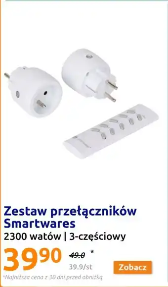 Action Zestaw przełączników Smartwares oferta