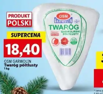 Lidl OSM GARWOLIN Twaróg półtłusty 1 kg oferta