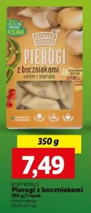 Lidl NOWY WIŚNICZ Pierogi z boczniakami 350 g oferta