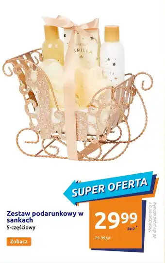 Action Zestaw podarunkowy w sankach oferta
