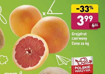 ALDI Grejpfrut czerwony 1kg oferta