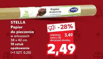 Kaufland STELLA Papier do pieczenia oferta