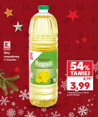 Kaufland Olej rzepakowy 1 l oferta