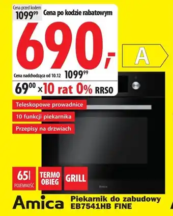 Media Expert Piekarnik amica oferta