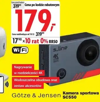 Media Expert Kamera sportowa götze & jensen oferta