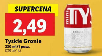 Lidl Tyskie Gronie 330ml oferta