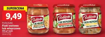 Lidl PUDLISZKI Flaki wołowe lub wieprzowe 500g oferta