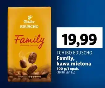Lidl TCHIBO EDUSCHO Family kawa mielona 500g oferta