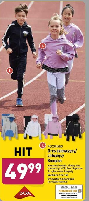 ALDI Dres dziewczęcy/chłopięcy oferta